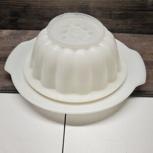 Vintage Tupperware Jel-N-Serve Tray 617-2‎ Mold 618-5 & Tree 632-2